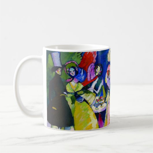 Mug Groupe en Crinolines par Wassily Kandinsky (Gauche)