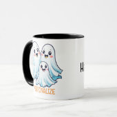 Mug Groupe fantôme Halloween (Devant gauche)