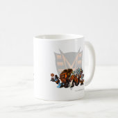 Mug Groupe hanté par équipe en bois (Devant droit)