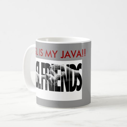 MUG GROUPE JAVA D'AMIS D'ASL (Devant gauche)