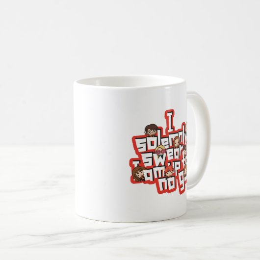 Mug Groupe "J'ESPÈRE SOLENNELLEMENT QUE JE NE SUIS À L (Devant droit)