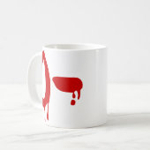 Mug Groupe Sanitaire O- Hôpital Négatif #Horror (Devant gauche)