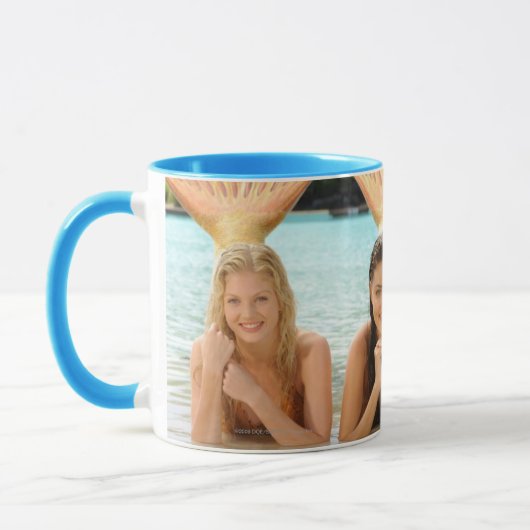 Mug Groupe sur la plage (Gauche)
