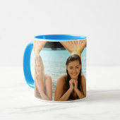Mug Groupe sur la plage (Devant gauche)