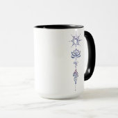 Mug Groupe Unalome à dégradé (Devant droit)