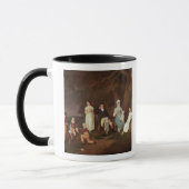 Mug Groupez le portrait d'un châtelain, de son épouse (Gauche)