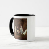 Mug Groupez le portrait d'un châtelain, de son épouse (Devant gauche)