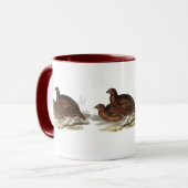 Mug Grouse rouge (Devant gauche)