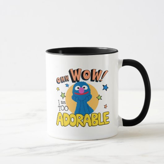 Mug Grover | Je Suis Trop Adorable (Droite)