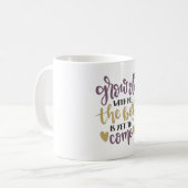 Mug Grow old witme, the best is yet to come (Devant gauche)