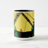 Mug Grue à canette du Nord-Ouest sur l'Imaginaire de p (Centre)