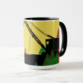 Mug Grue à canette du Nord-Ouest sur l'Imaginaire de p (Devant droit)