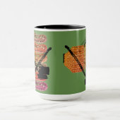 Mug Grue à chenilles et grue (Centre)