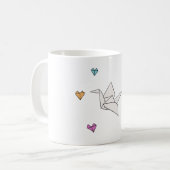 Mug Grue à papier volante (Devant gauche)