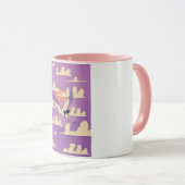 Mug Grue asiatique rose (Devant droit)