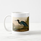 Mug Grue Bleue Heron Audubon Peinture (Gauche)