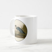 Mug Grue Bleue Heron Audubon Peinture (Devant gauche)