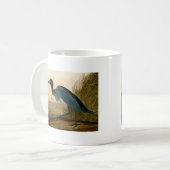 Mug Grue bleue Héron Impression Audubon Art côtier (Devant gauche)