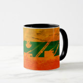 Mug Grue de construction Imaginaire Grue de rameur d'a (Devant droit)