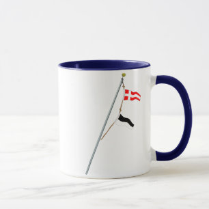 Mug Grue de drapeau de signal nautique du numéro 46