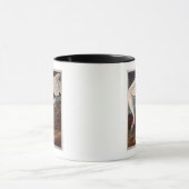 Mug Grue de huée, des 'oiseaux d'America (Centre)