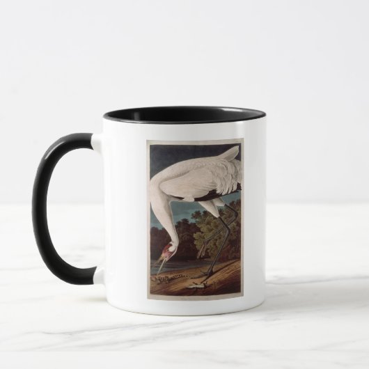 Mug Grue de huée, des 'oiseaux d'America (Gauche)