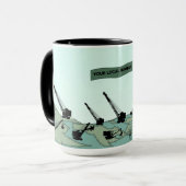 MUG GRUE DES SYNDICATS ET GENS DU PAYS FONCTIONNANTS (Devant gauche)