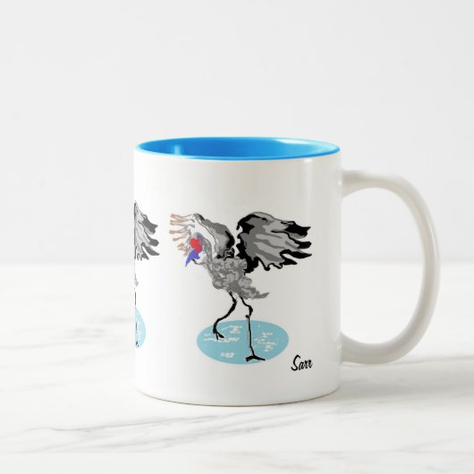 Mug / Grue d'oiseaux (Droit)