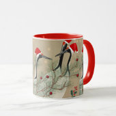 Mug Grues de Noël (Devant droit)