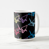 Mug Grues de papier au néon (Devant droit)