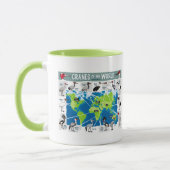 Mug Grues du monde (Gauche)
