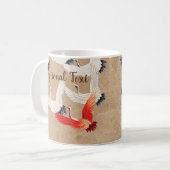 Mug Grues volantes japonaises (Devant gauche)