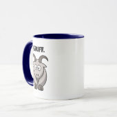 Mug Gruff Grey Chèvre Funny Fairy Tale Dessin (Devant gauche)