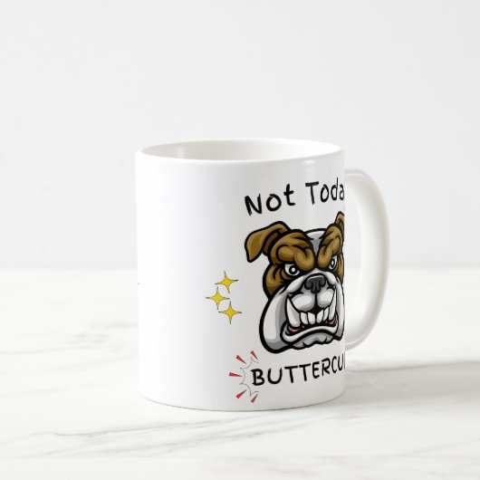 Mug Grumpy Bulldog, Dog Lover,  Pet Lover Gift, Pet (Devant droit)