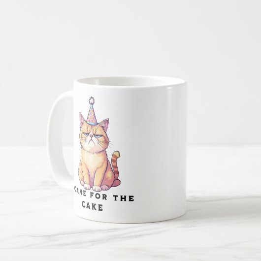 Mug Grumpy Cat Birthday (Devant gauche)