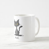 Mug GRUMPY CAT - Drôle Meh Cat - Crazy Cat Lady Cadeau (Devant droit)