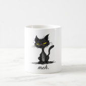 Mug GRUMPY CAT - Drôle Meh Cat - Crazy Cat Lady Cadeau (Centre)