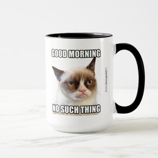 Mug Grumpy Cat™ Good Morning - Pas une telle chose (Droite)