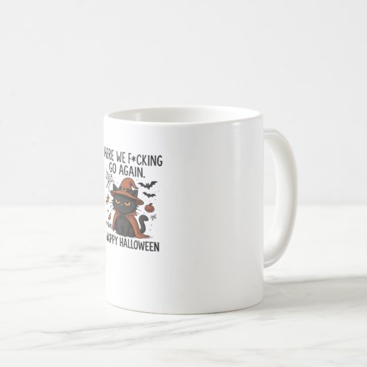 Mug Grumpy Cat Halloween Classic T-Shirt (Devant droit)