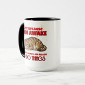 Mug Grumpy Cat Sarcastic Quote (Devant gauche)
