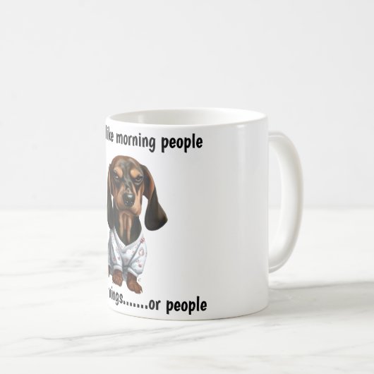 Mug Grumpy Dachshund (Devant droit)