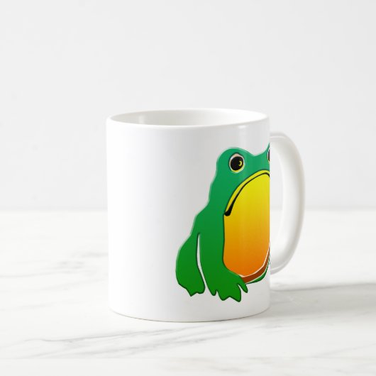 Mug Grumpy Frog dessin art japonais par Matsumoto Hoji (Devant droit)