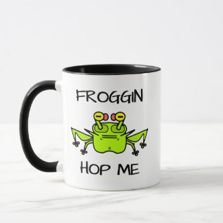 Mug Grumpy Frog Weird Cartoon Creature
