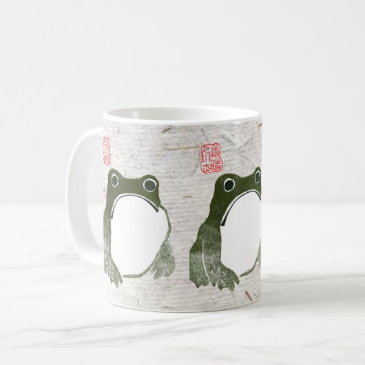 Mug Grumpy Grenouille japonaise crapaud 19ème siècle (Devant gauche)