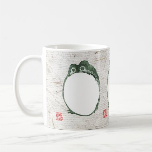 Mug Grumpy Grenouille japonaise crapaud 19ème siècle (Gauche)