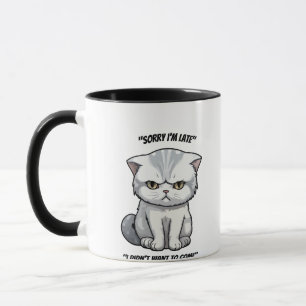 Mug Grumpy Introduction Cat