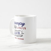 Mug Grumpy Old Woman Club Funny (Devant gauche)