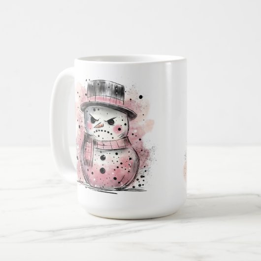 Mug Grumpy Snowman (Devant gauche)