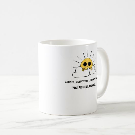 Mug Grumpy sun (Devant droit)