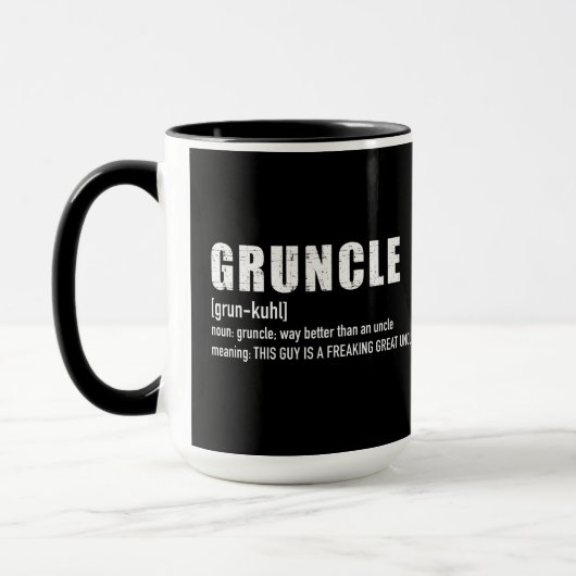Mug Gruncle for great uncle (Gauche)